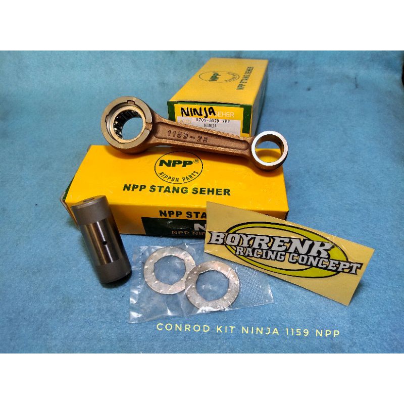 CONROD KIT STANG SEHER NINJA R 1159 NPP - BOYRENK RACING