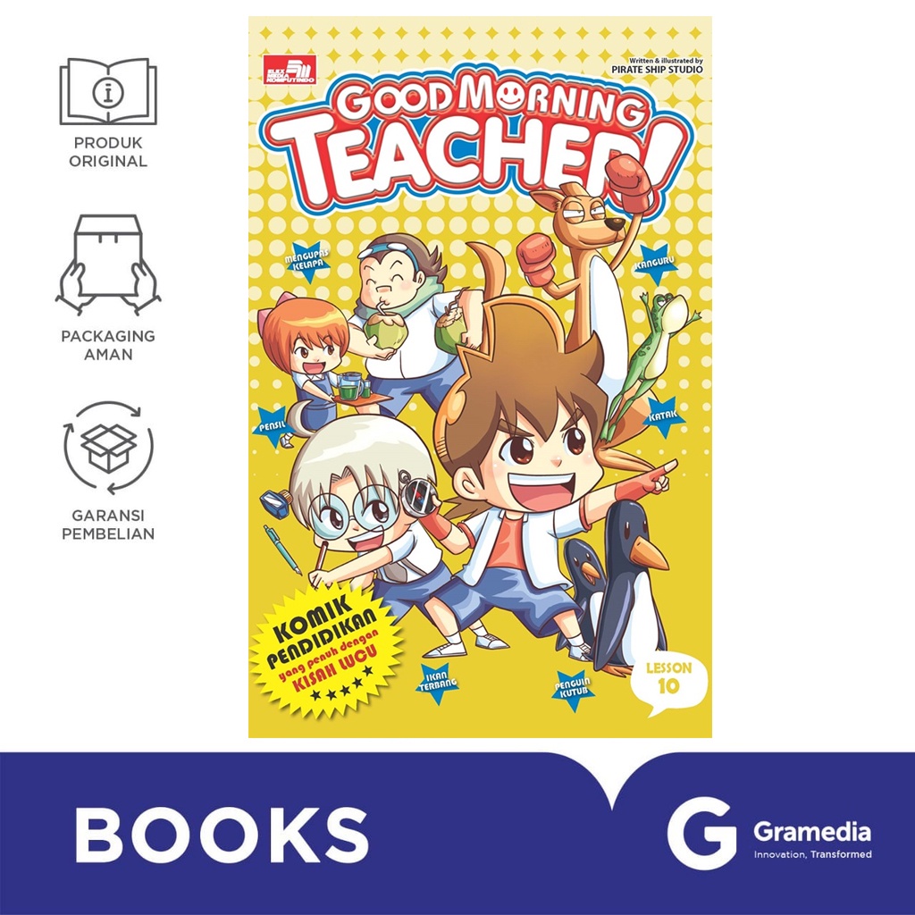 Gramedia Bali - Good Morning Teacher! LESSON 10