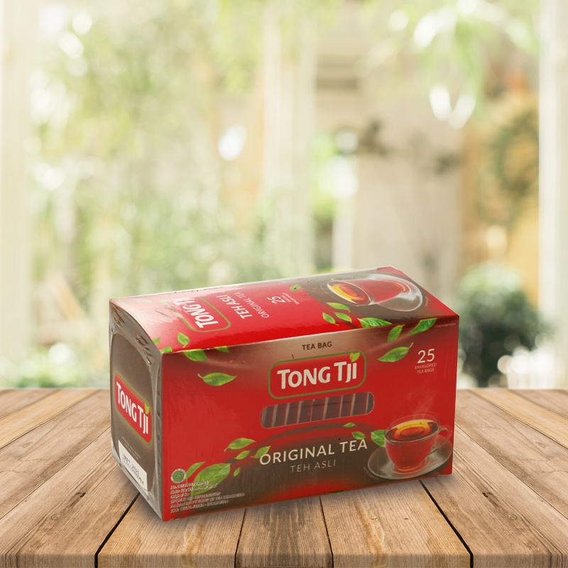 Tong Tji Original Tea dgn Amplop 25s, Teh Celup per Karton isi 40 pack