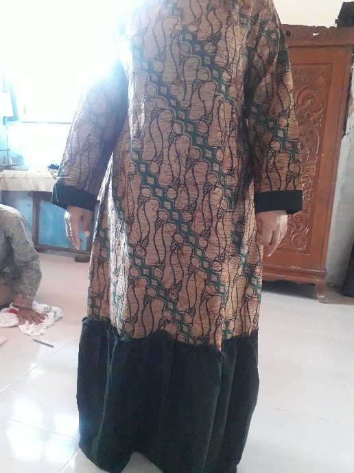 Gamis Batik Terlaris 001  Motif Terbaru Batik Pekalongan Terlaris