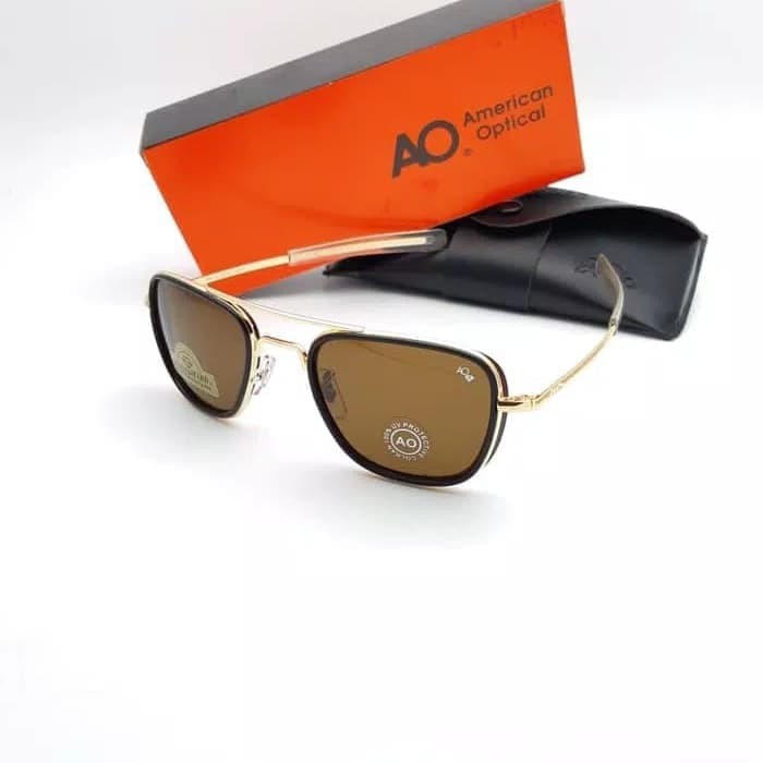 kacamata american optical brown