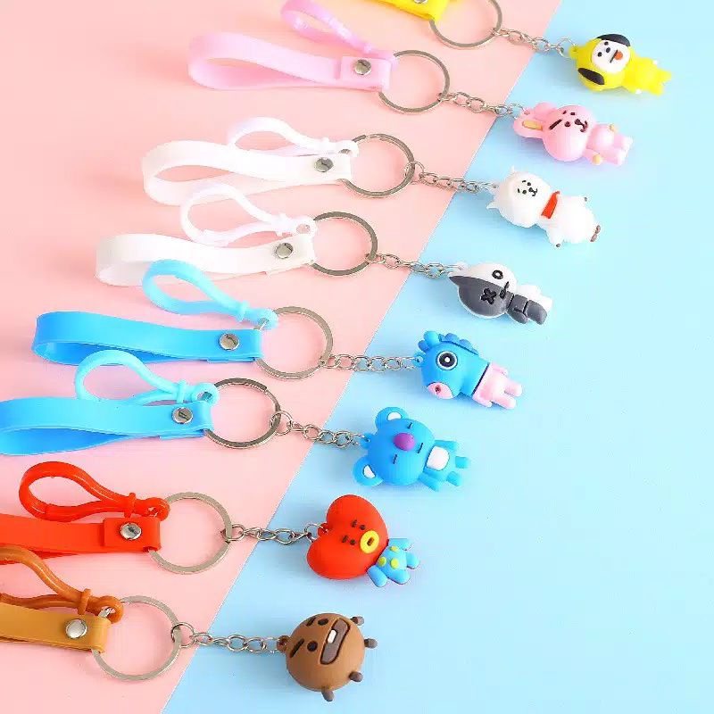 Jual Gantungan Kunci Bts Bt21 Series Shopee Indonesia