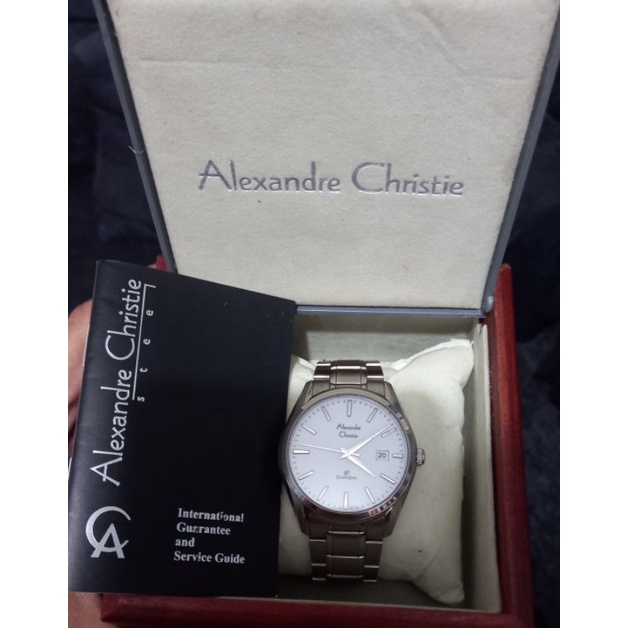 jam alexandre christie cowok ori seken
