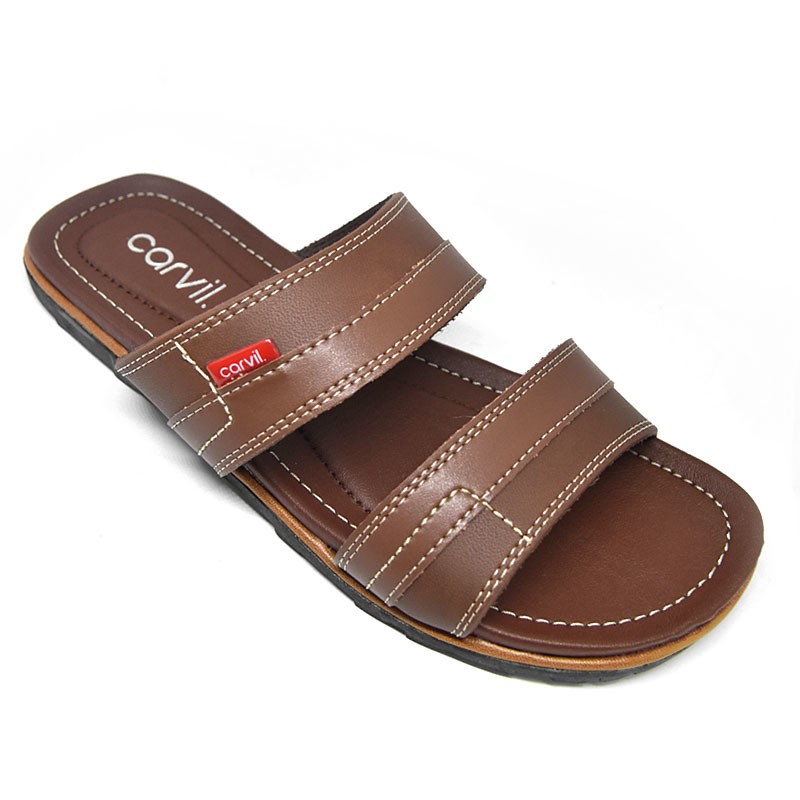 Carvil Sandal Pria Hercules 02 M Brown  Shopee Indonesia