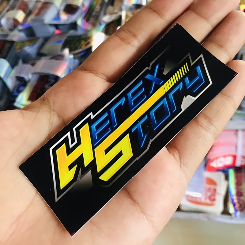 Stiker Motor Racing Vynil Anti Air Herex Story