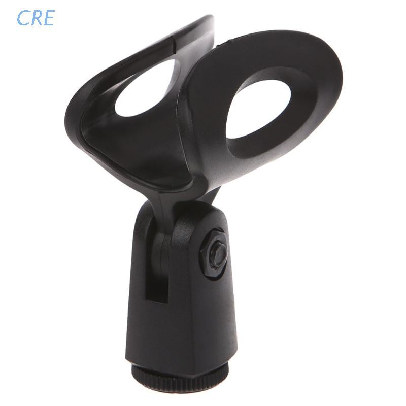 Cre Stand Holder / Dudukan Mic Flexible Bahan Plastik Warna Hitam