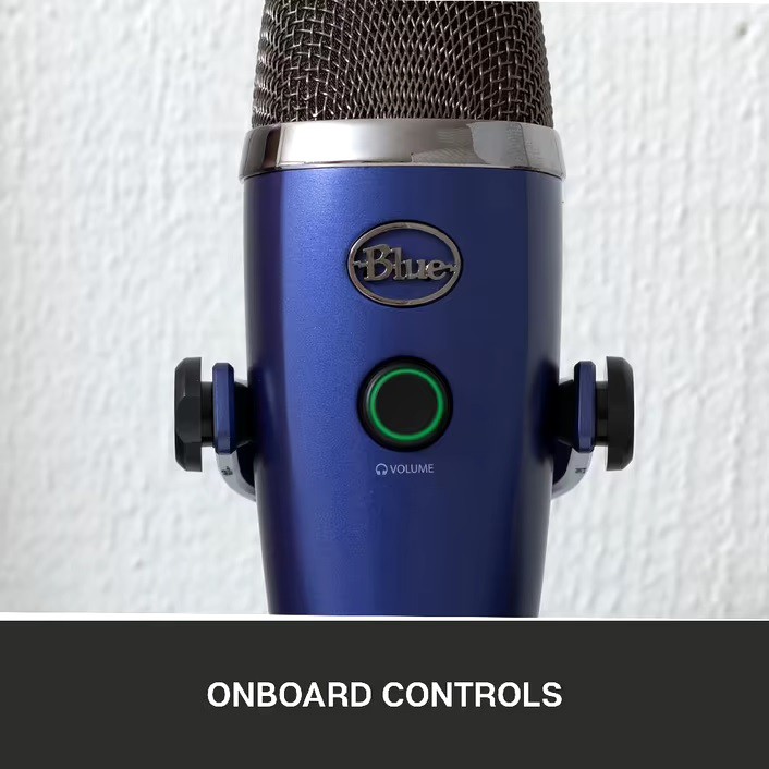 BLUE Microphones Yeti NANO - Premium USB Microphone - Vivid Blue