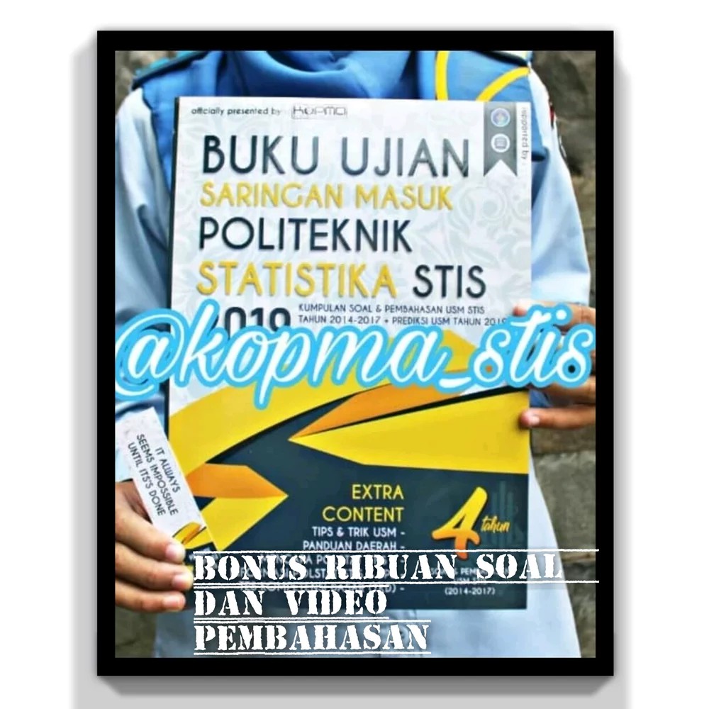 Diskon Buku Soal Ujian Masuk Stis Usm Stis 2018 Shopee Indonesia