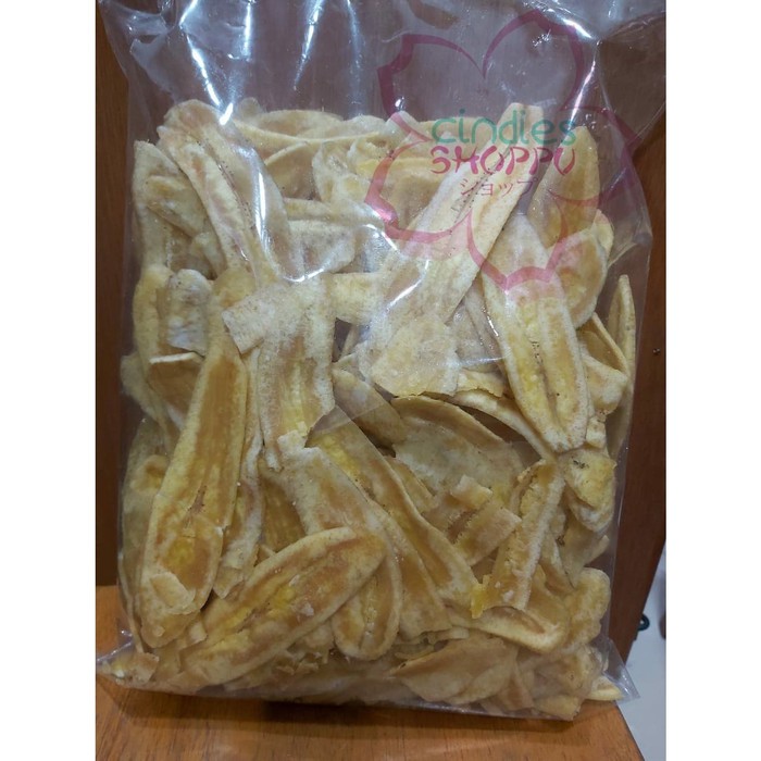 

Keripik Pisang Asin Pisang Raja Cirebon 500 grams