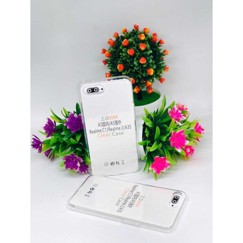 SOFTCASE CLEAR HD 2MM Realme C12 Realme C15 Realme C20 Realme C21Y Realme C31 Realme 8 5G Realme Narzo 50A  REALME C33 REALME C31 REALME 7i/C17  REALME 7/Narzo 20 Pro REALME 5/C3