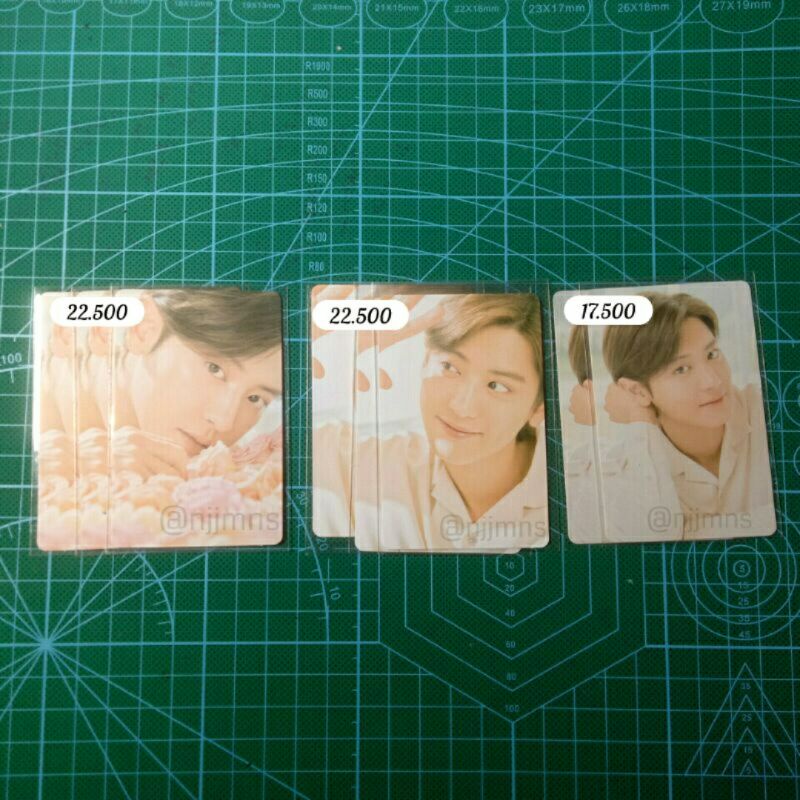 Photocard chanyeol nacific