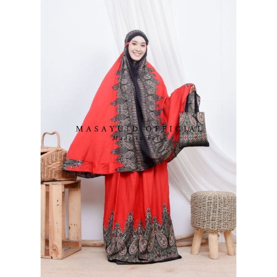 MUKENA BALI ALIYA JODHA SUPER JUMBO PREMIUM