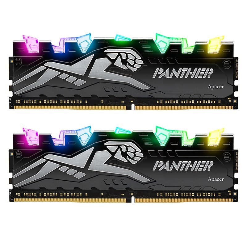 Apacer Panther Rage RGB LED DDR4 8GB (2X4) PC- 2666MHZ I 8GB KIT