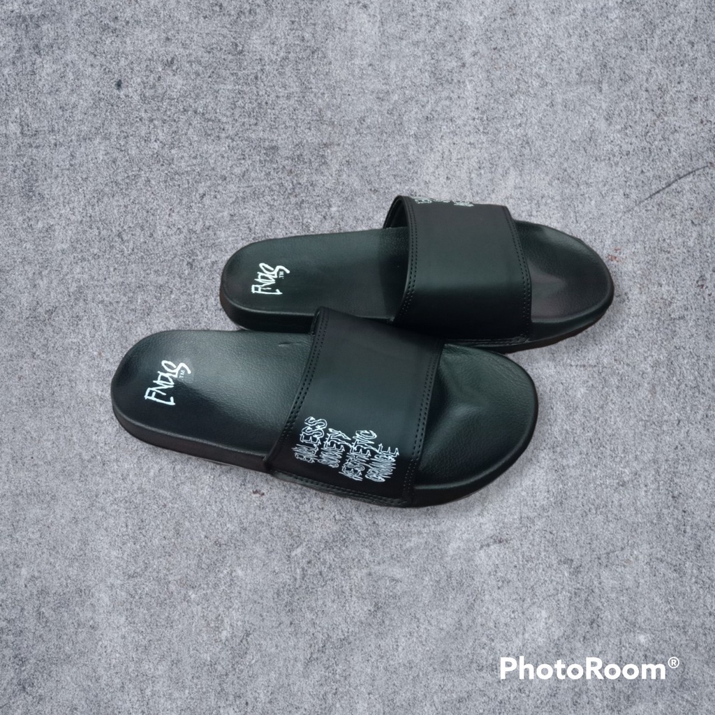 SANDAL SLIDE APPAREL STREATWEAR SPESIAL ORIGINAL ENDLES SERIES | SANDAL PRIA WANITA TRENDY TERMURAH