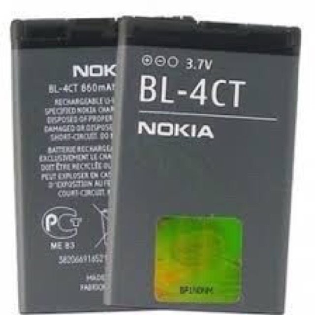 Baterai Nokia ORI BL-4C / BL-4S / BL-4CT / BL-5CT/ BL-5K/ BP-5M/ BP-6M / BL-6P/ BL-6F/ BL-6Q/ BP-6MT