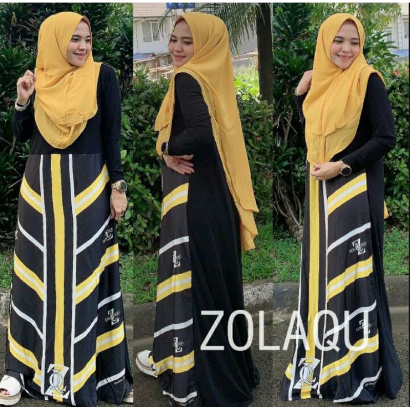 DRESS SYAR'I BY ZOLAQU ORIGINAL