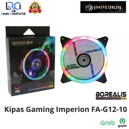 Fan / Kipas Gaming Imperion FA-G12-10 Borealis 120mm, RGB