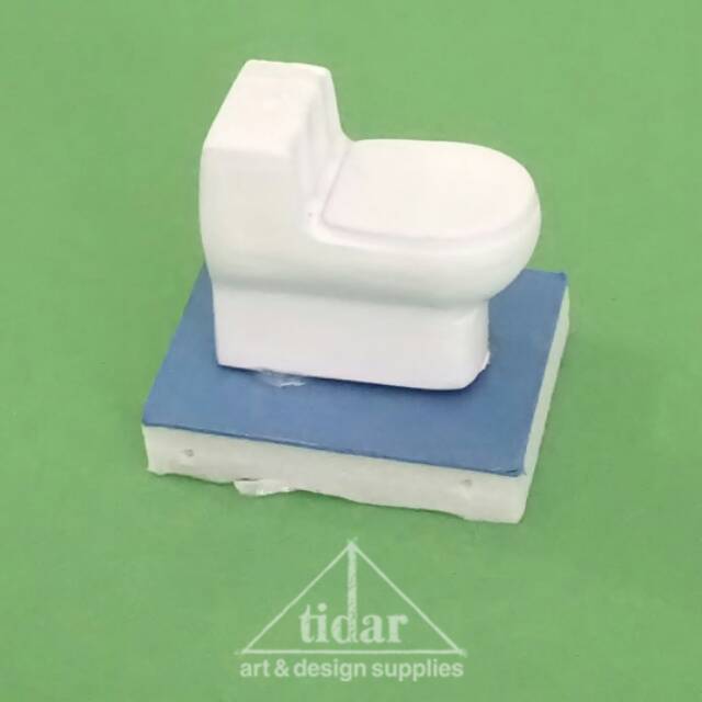 AE - Miniatur Closet Duduk Skala 1:20 - Maket Kloset / Toilet / WC