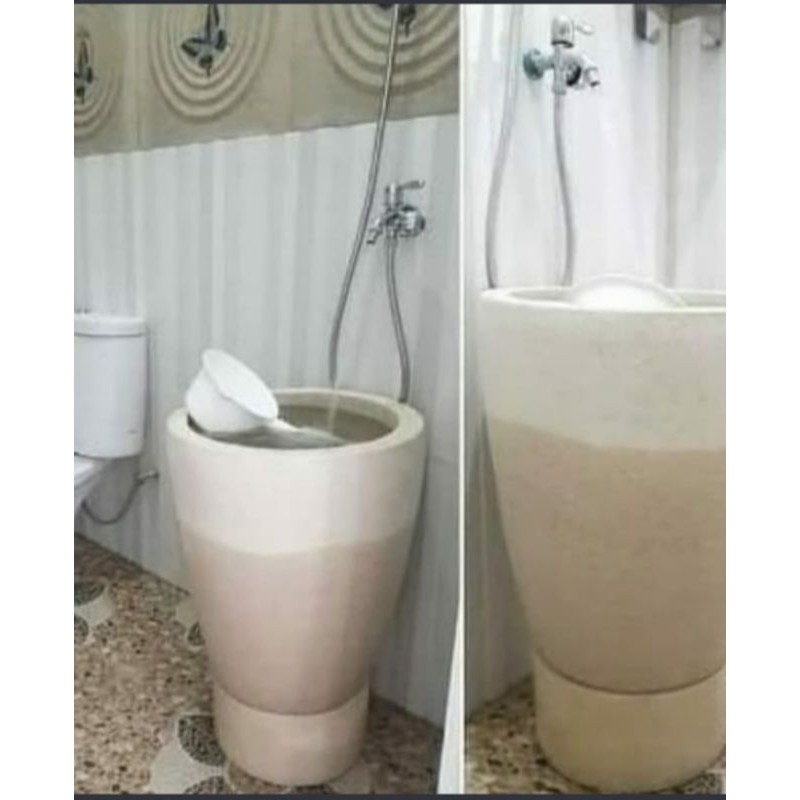 Bak Mandi Minimalis Terrazzo, FREE ONGKIR BEKASI KOTA