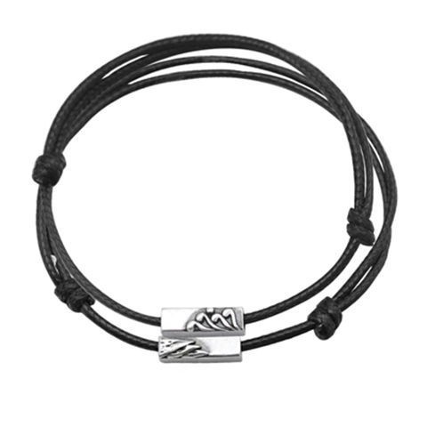 2 Pcs Gelang Magnet Couple Gelang etnik bead Tali Attract Braided Bracelet untuk Pasangan-13
