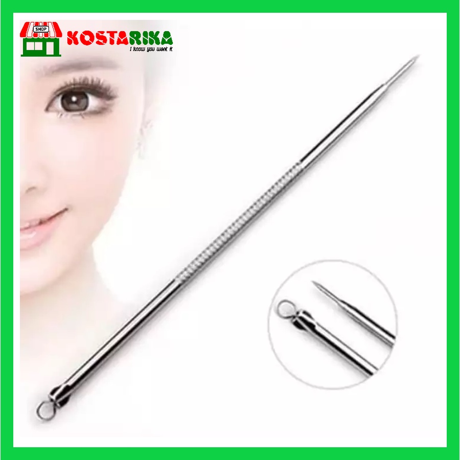 Jarum pembersih komedo Alat Pencet jerawat Pinset Komedo BF 63