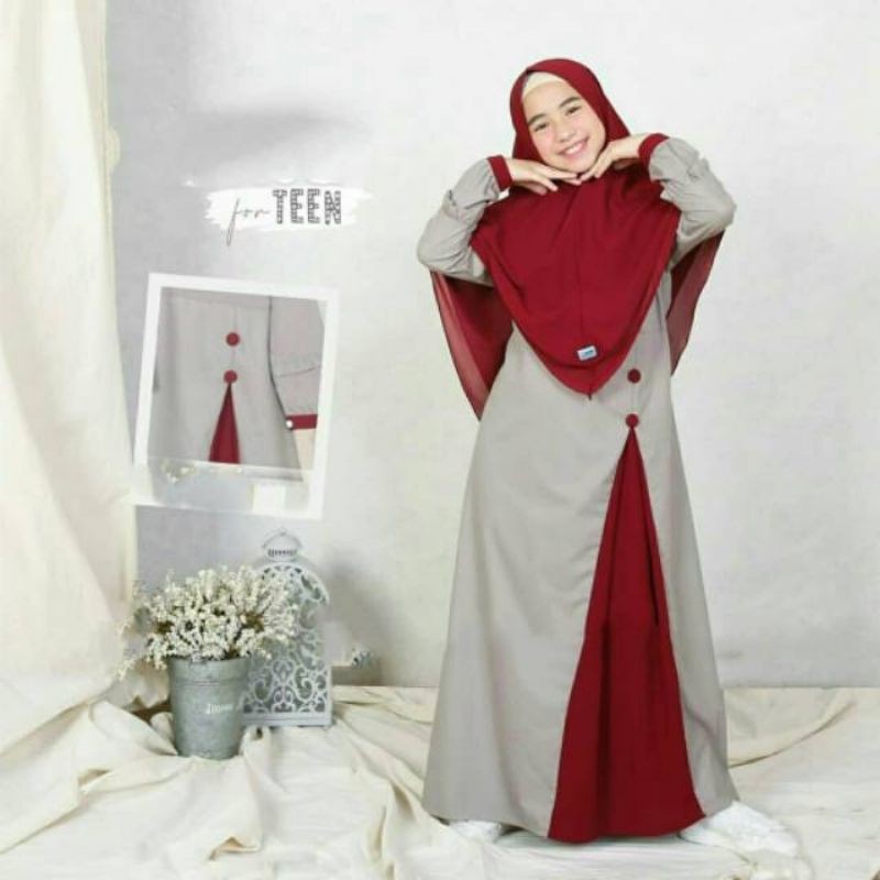 gamis anak syar i umur 12 tahun