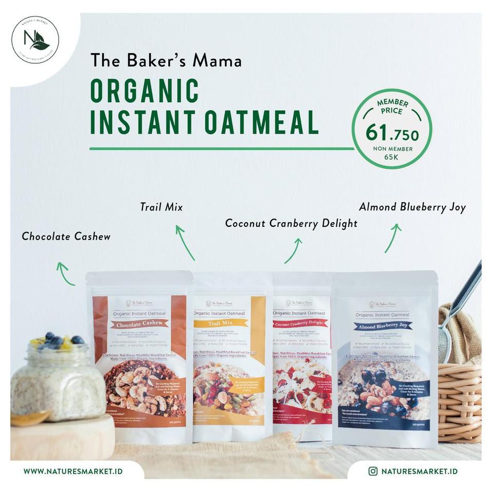 

Sale Besar-Besaran> Organic Instant Oatmeal ௹