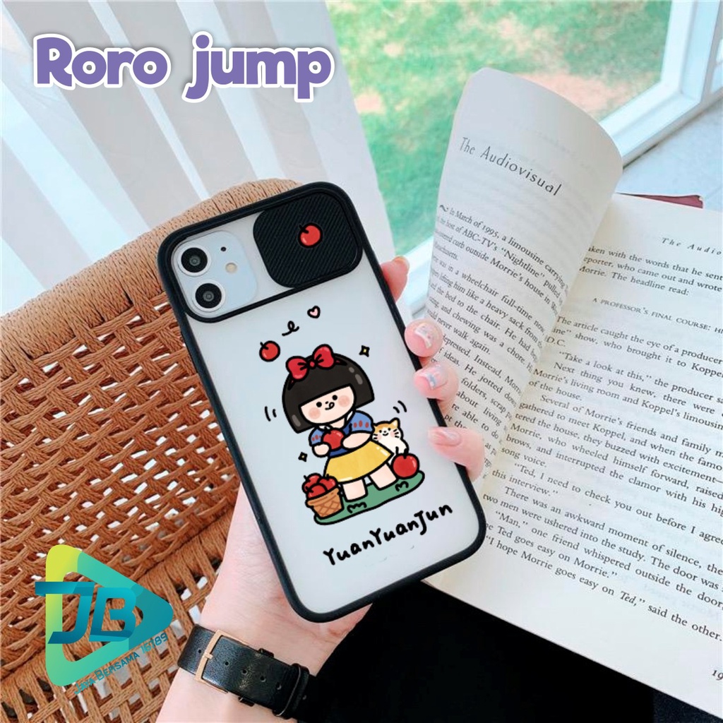 SOFTCASE SLIDE KAMERA RORO JUMP OPPO VIVO SAMSUNG XIAOMI REALME IPHONE ALL TYPE JB4941