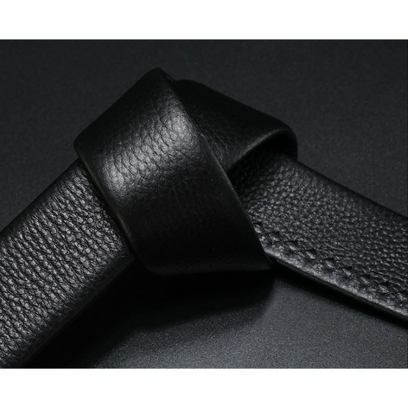 [KULIT PREMIUM] Ikat Pinggang Kulit Luxury Automatic Buckle 3.5cm