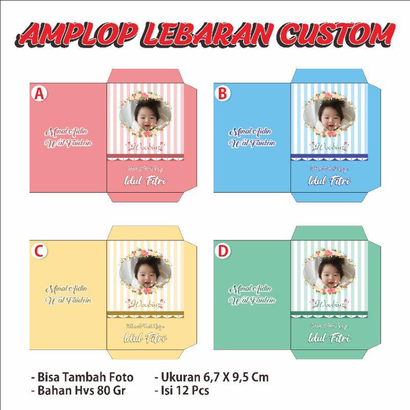 Amplop Lebaran Custom / Amplop Lebaran Custom Foto / Amplop Custom / Amplop Custom Foto