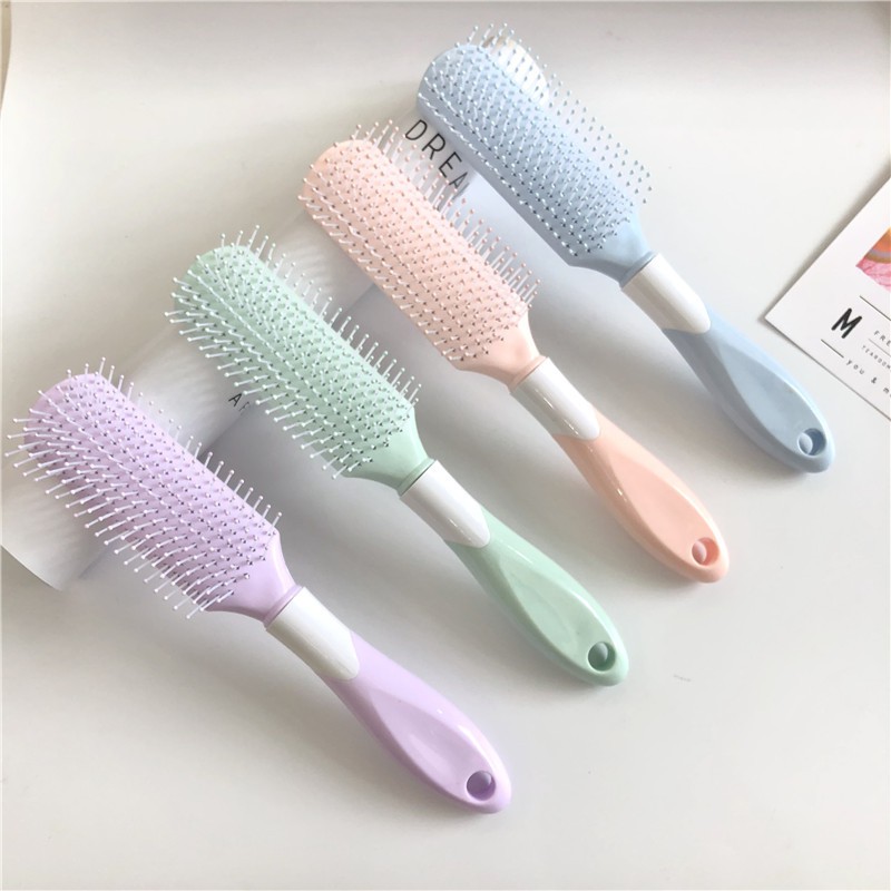 ED - SISIR RAMBUT KOTAK ANTI KUSUT / SISIR ANTI KUSUT / SISIR PIJAT KESEHATAN PREMIUM