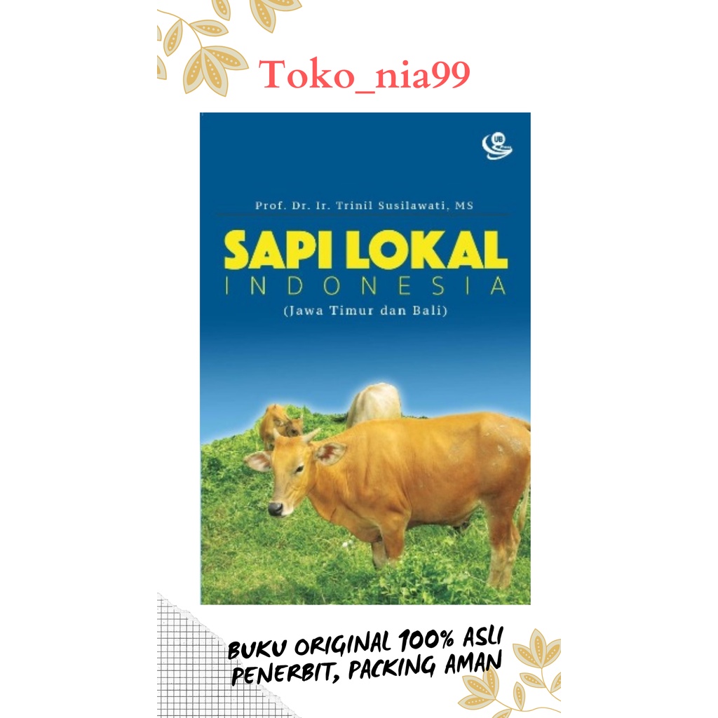 Sapi Lokal Indonesia UB PRESS ORI
