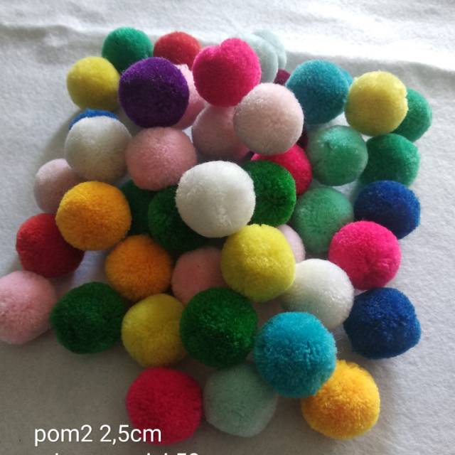 

pom-pom 2,5cm