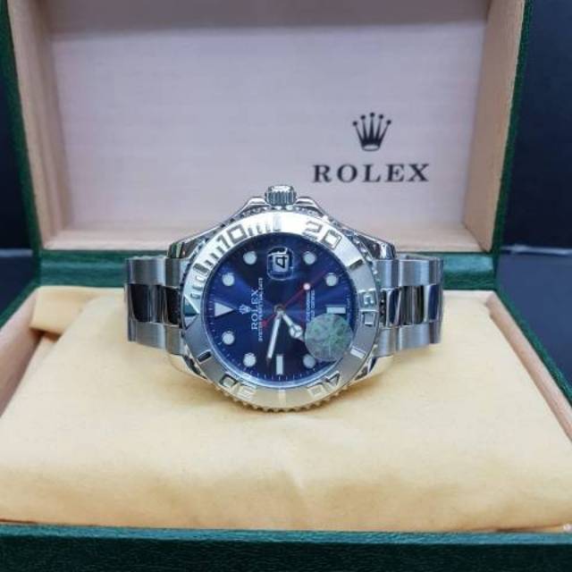 Jual Jam Tangan Pria Rolex Yachtmaster Matic Japan Super Grade Diameter Mm Shopee Indonesia