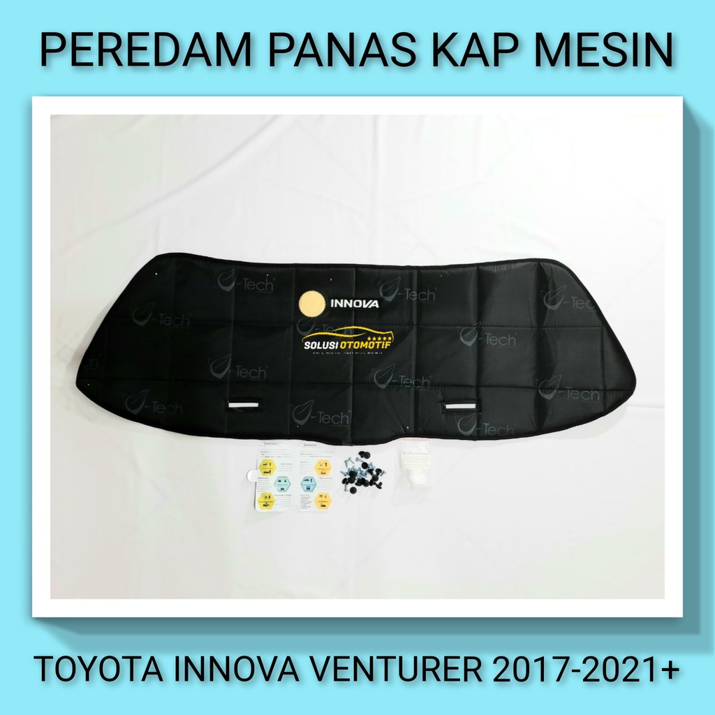 TOYOTA INNOVA VENTURER 2017-2021+ VTECH Ori Peredam Panas Kap Mesin Aksesoris Variasi Mobil