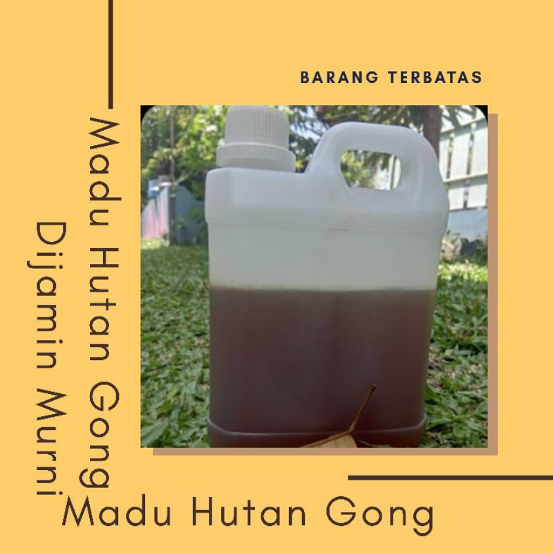 

Madu Hutan Gong - kemasan 1 kg