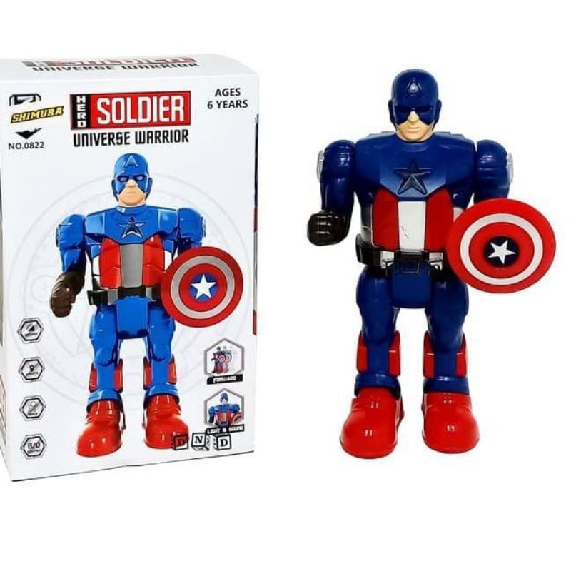 ROBOT SOLDIER CAPT AMERICA 0822