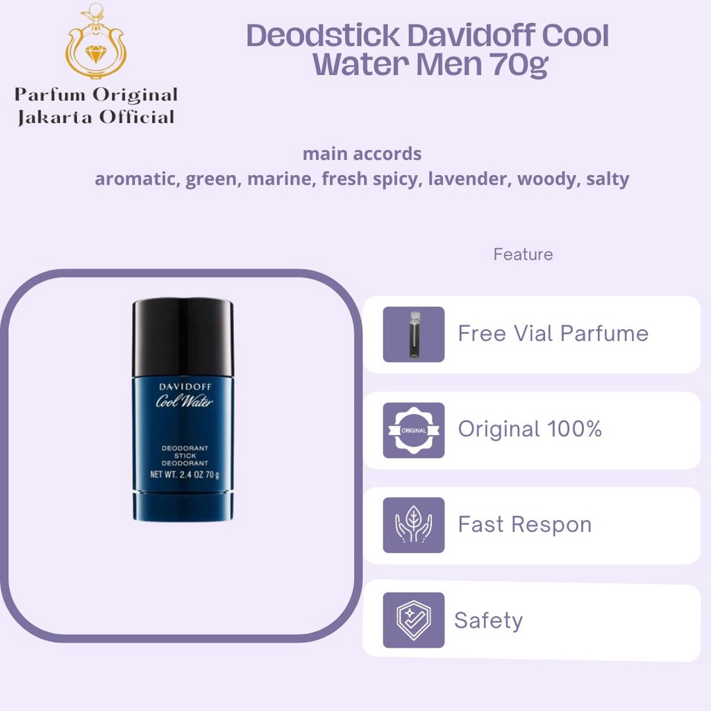 Deodorant Stick Deostick Perfume Asli Perawatan Kecantikan Original Import Branded Pria Laki Laki Co