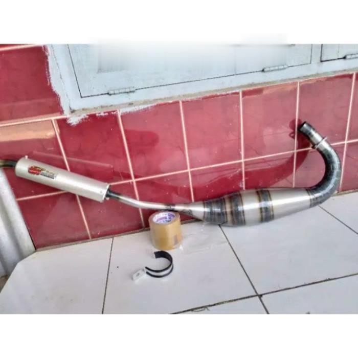 KNALPOT NINJA R/RR/SS CLD PLAT KARAT TERBAIK