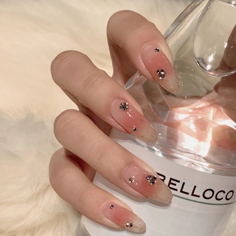 Kuku Palsu 【A166，lem sticker】Nikah Wedding False Nailart Pengantin Tangan