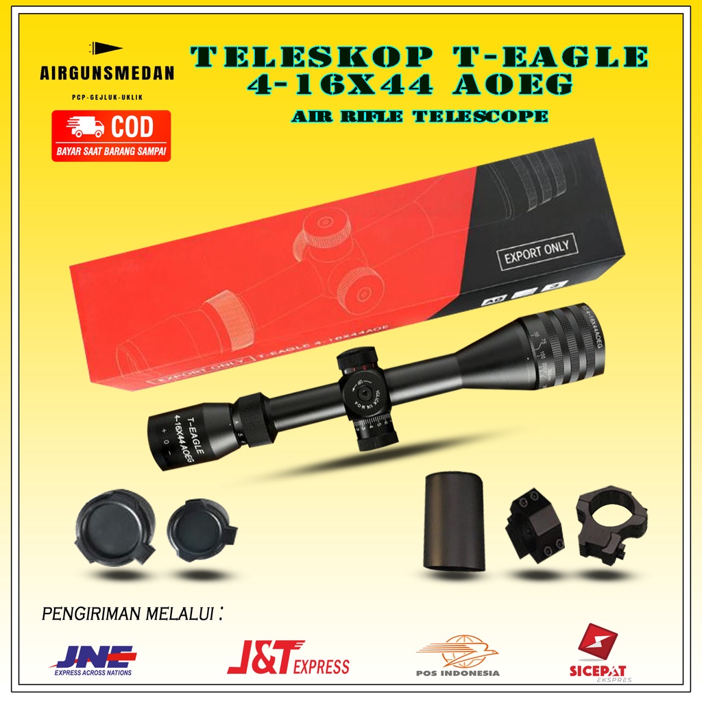 Teleskop T-Eagle 4-16x44 AOEG MILDOT
