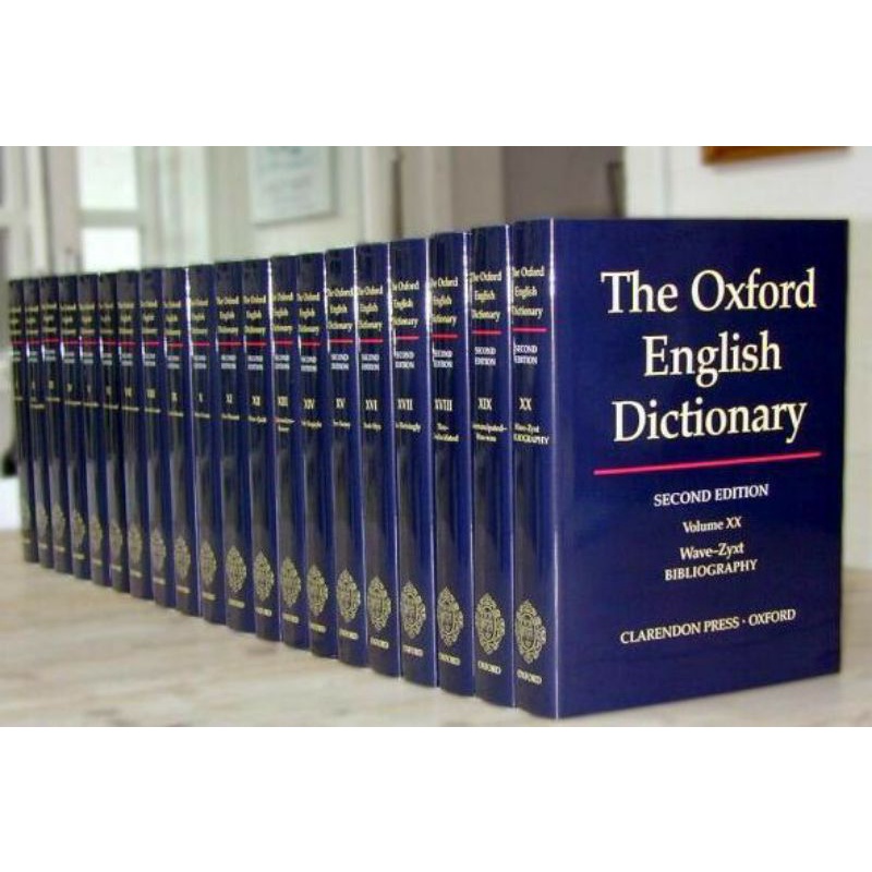 The Oxford English Dictionary Bekas