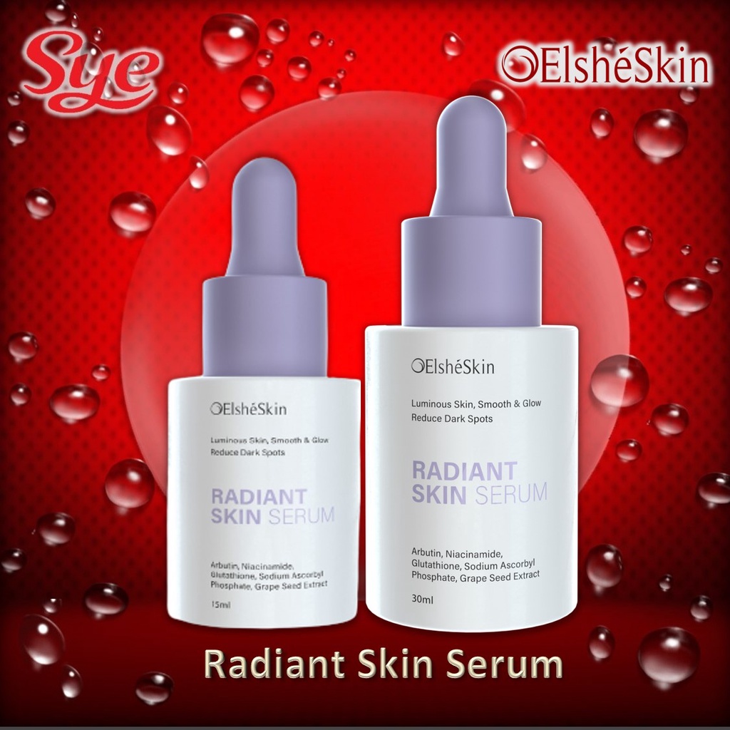 BPOM ELSHESKIN RADIANT SKIN SERUM ISI 15ML ATAU 30ML / ELSHE SKIN / SYE