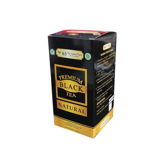 

TEH-DAUN- TEH 63 PREMIUM BLACK TEA NATURAL -DAUN-TEH.