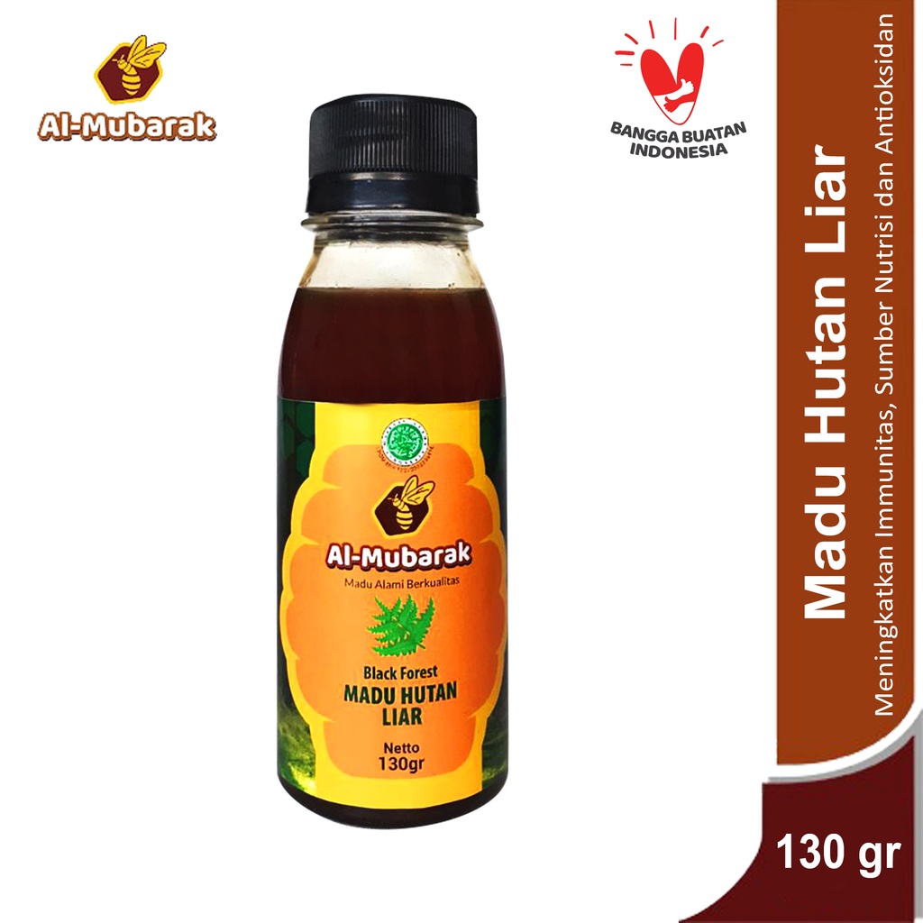 

MADU HUTAN LIAR AL-MUBARAK 130GR Madu Murni 100% Madu Asli 130 GR