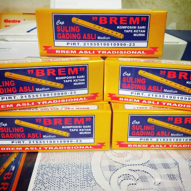 Brem Cap Suling Gading Madiun Indonesia