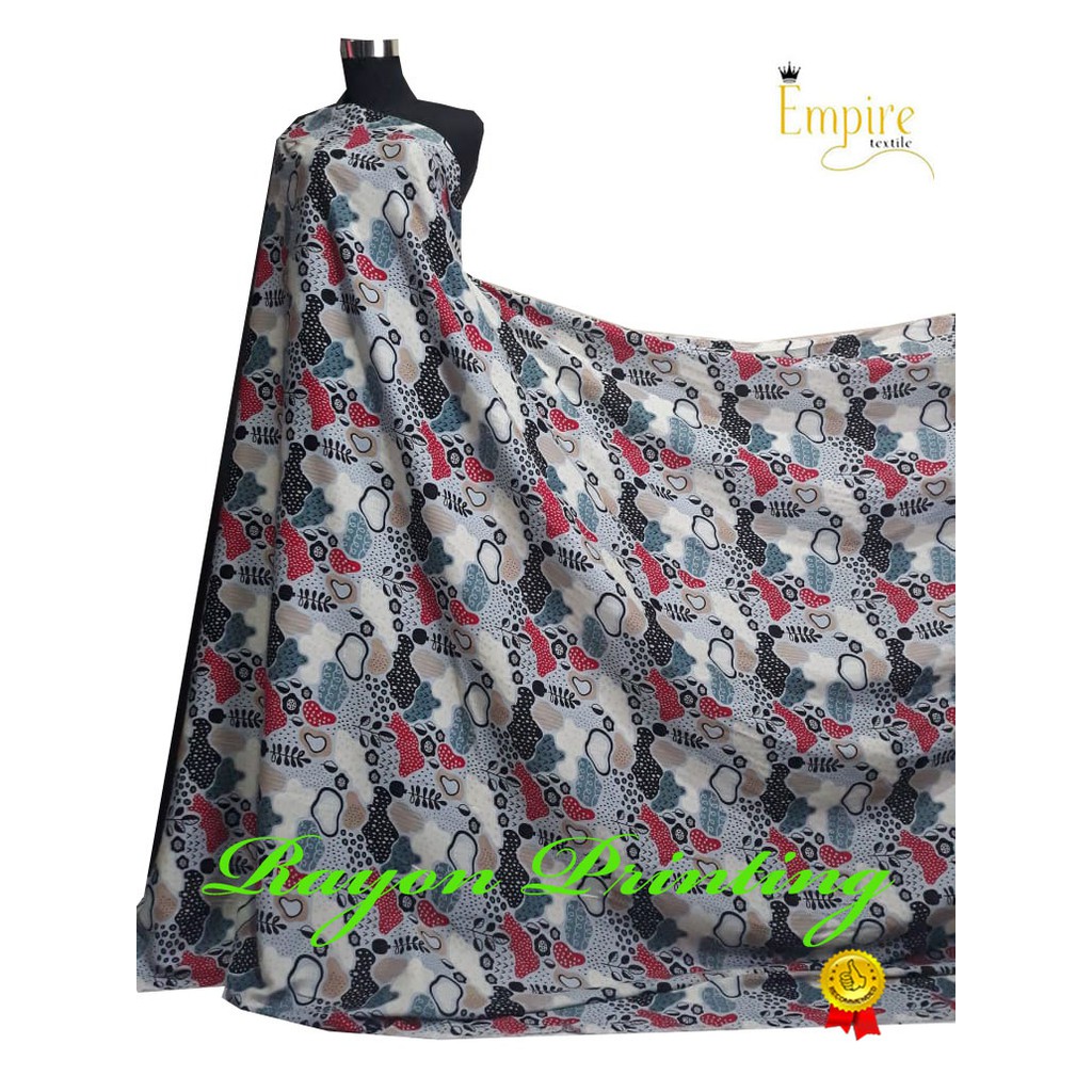 KAIN RAYON PRINTING RAYON MOTIF PREMIUM HARGA PER 0 5 KAIN RAYON PRINTING RAYON MOTIF PREMIUM HARGA PER 0 5
