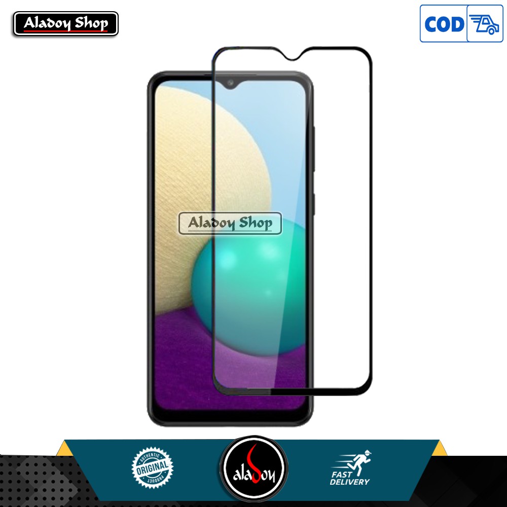 PAKET Case Samsung A02 2021 Soft Case Casing Free Tempered Glass Kaca Layar Samsung A02 Full Layar