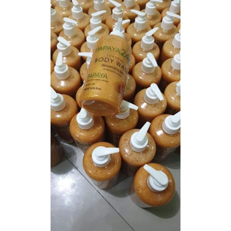 body wash PAPAYA Gold 24K