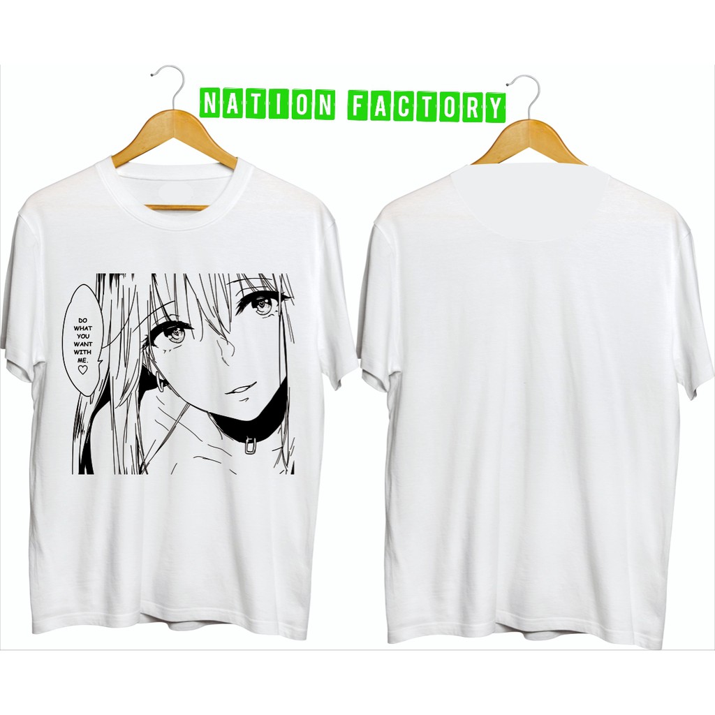 Kaos Anime SENPAI KOMIK PUTIH HENTAI